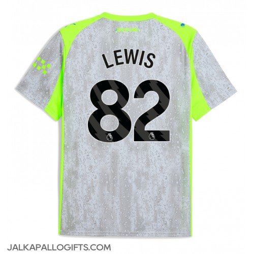 Manchester City Rico Lewis #82 Kolmaspaita 2025-26 Lyhythihainen